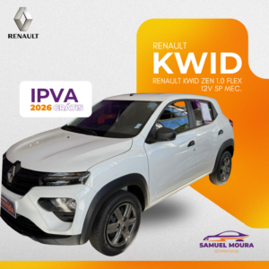 Renault Kwid Zen 1.0 Flex 12V 5P Mec.