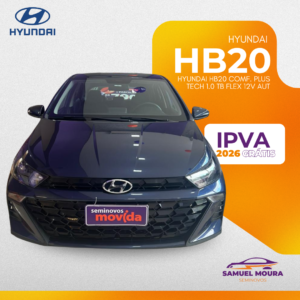 Hyundai Hb20 Comf. Plus Tech 1.0 Tb Flex 12V Aut