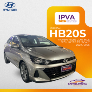 Hyundai Hb20S Com. Plus Tech 1.0 Tb Flex 12V Aut 2024/2025