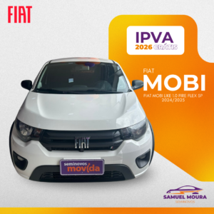Fiat Mobi Like 1.0 Fire Flex 5P . 2024/2025