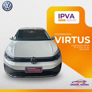 Volkswagen Virtus TSI 1.0 Flex 12V 4P 2024/2024